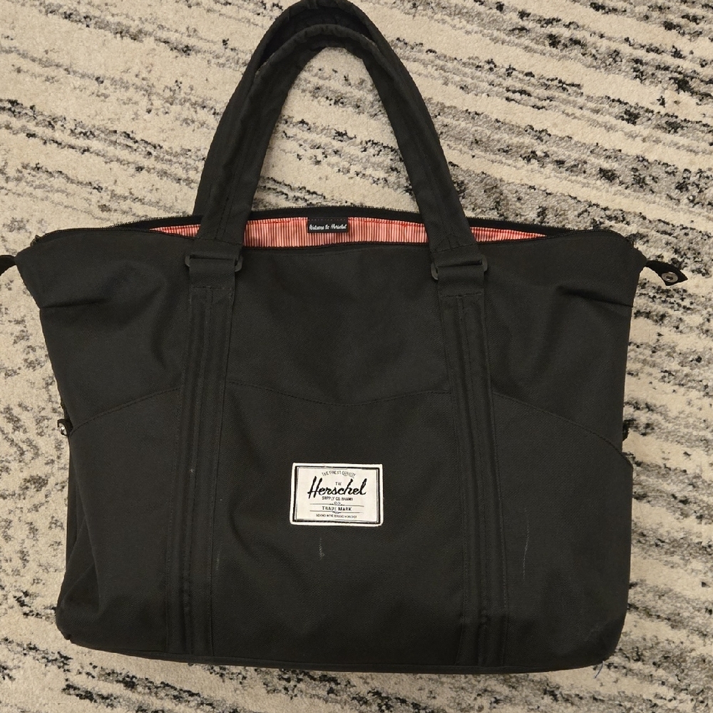 Herschel Supply Company Black Duffel Bag